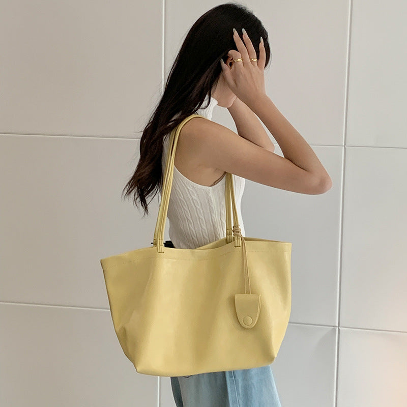 Women's Korean Vintage Fashion Commuter Underarm Handbags