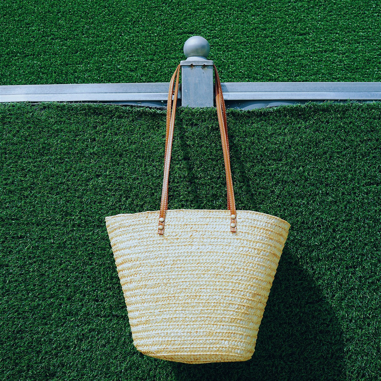 Women's Style Natural Straw Large Capacity Picnic Basket Women's Shoulder Bag