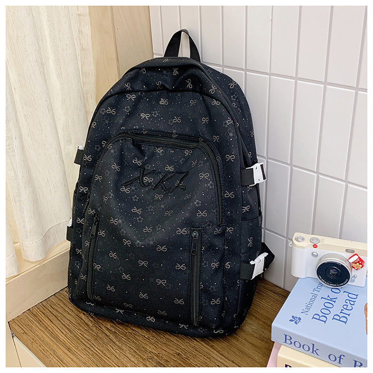 Cute Female Korean Junior High Class Large College Student Schoolbag