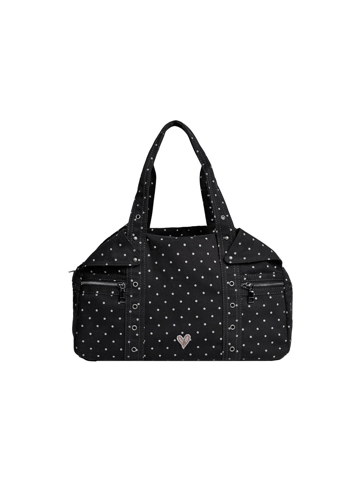 Polka Dot Commuter Love Light Asia Niche Large Women's Shoulder Bag