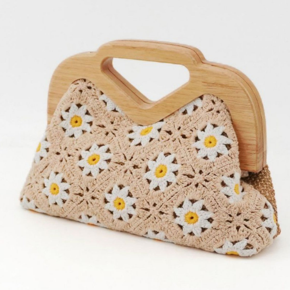 Women's Hand-woven Exquisite Pattern Sunflower Woven Clutch The Bags