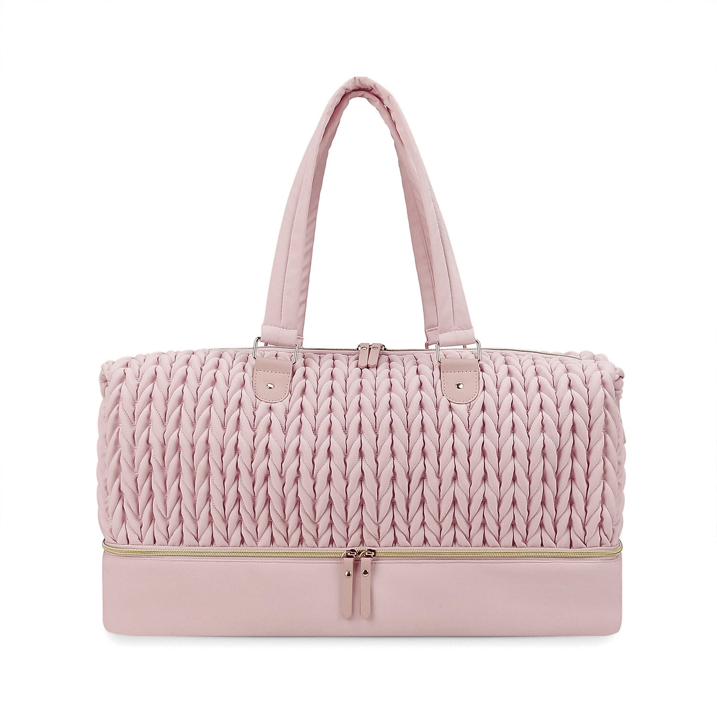 Quilted Embroidered Large Capacity Mother Fashion Mummy Bag