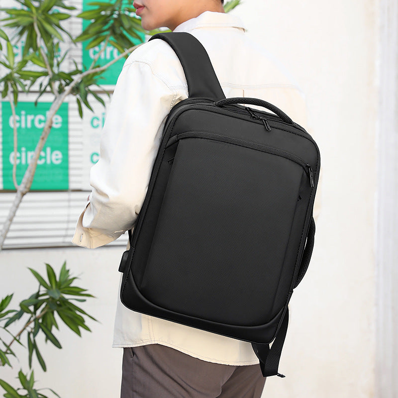 Men's Commute Minimalist Waterproof Large Capacity Computer Backpacks