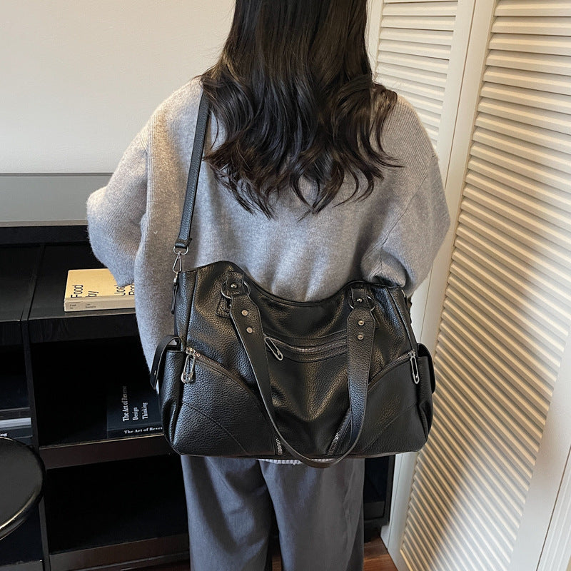 Women's Large Capacity High-grade Light Luxury Trendy Cool Sweet Women's Shoulder Bag