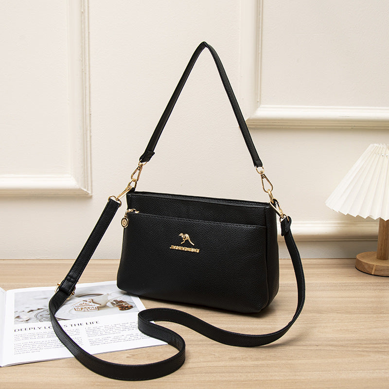 Women's Fox Simple Graceful Large Capacity Printed Handbags