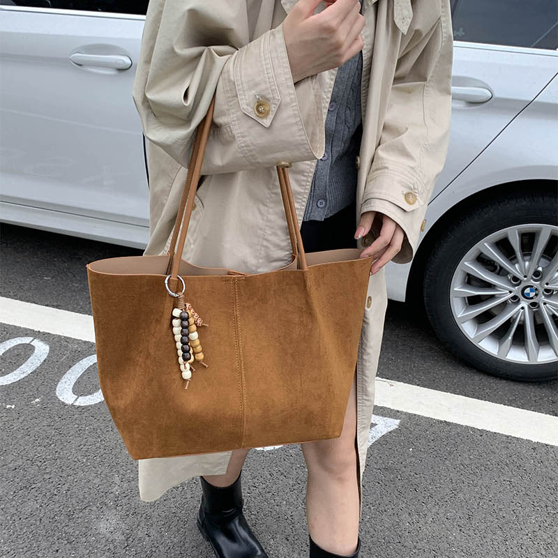 Women's Retro High Sense Large Capacity Commuter Tote Bags