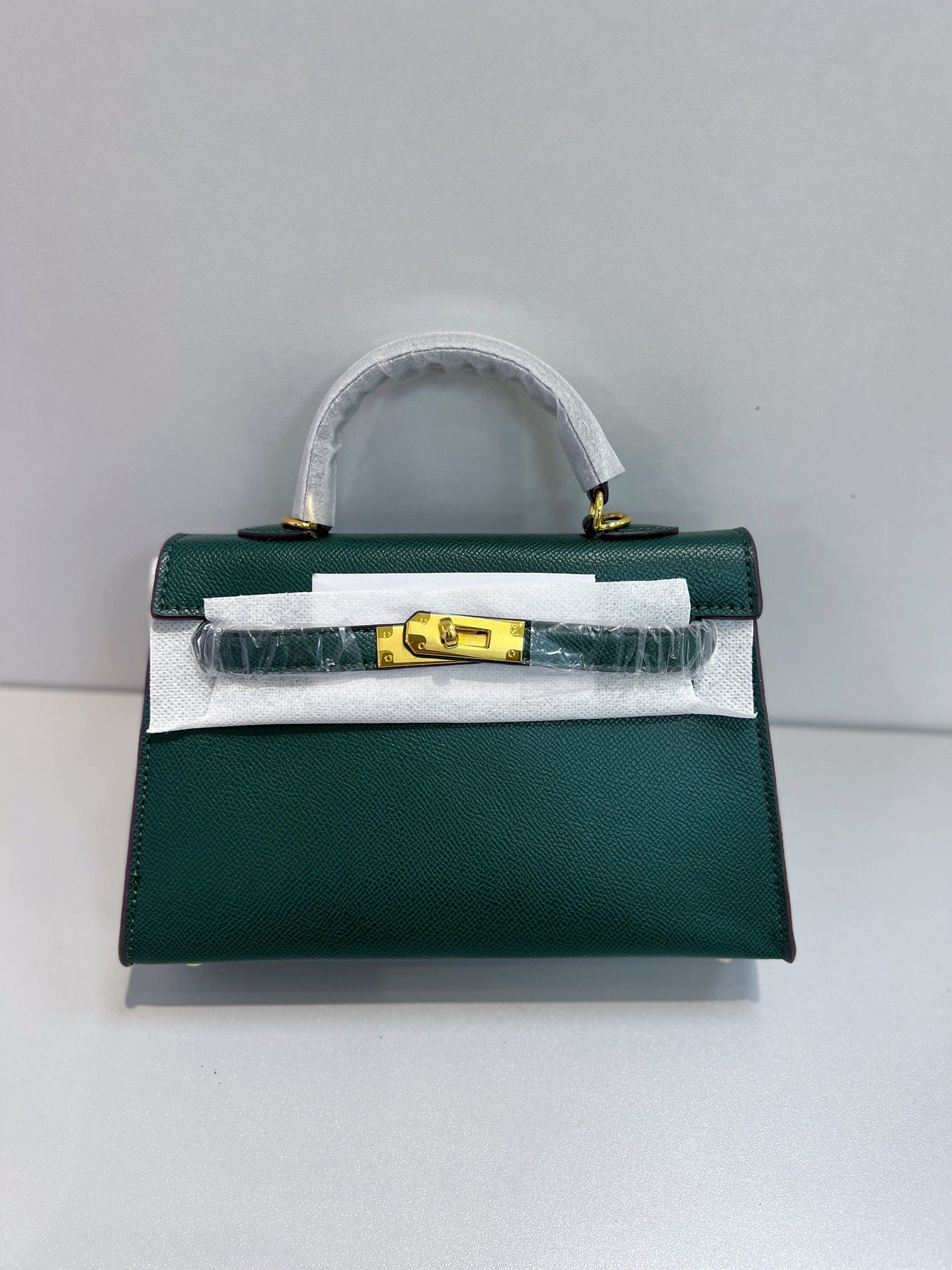 Women's Kelly Genuine Leather Palm Print High-grade Women's Handbag