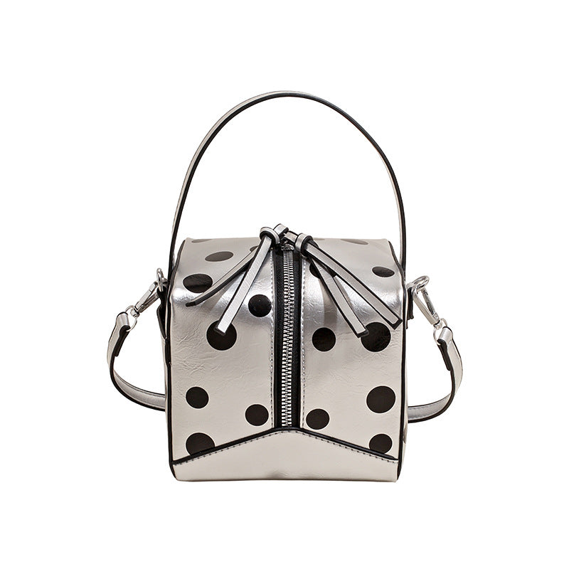 Women's Simple Polka Dot Fashion Personality Design Super Women's Messenger Bag