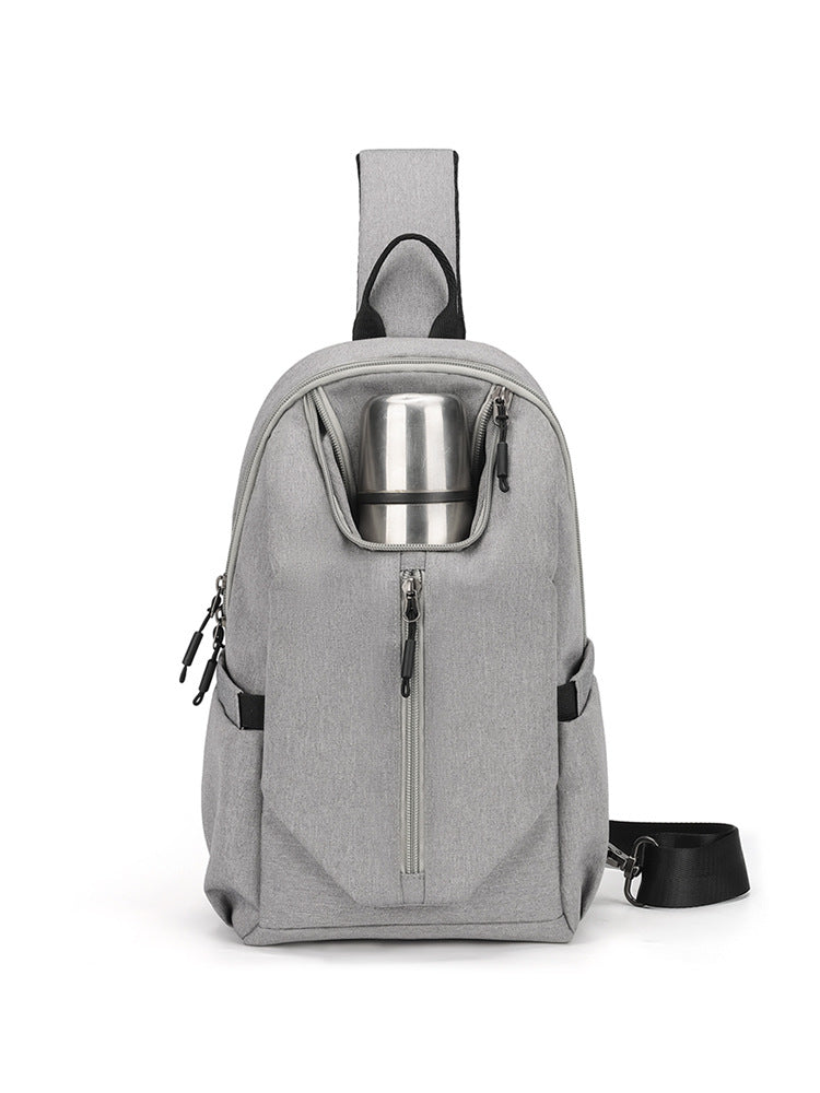 Men's High-grade Large Capacity For Commuting Water Men's Chest Bags
