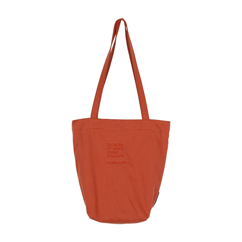 Style Simple Commuter Canvas Female Artistic Light Bags