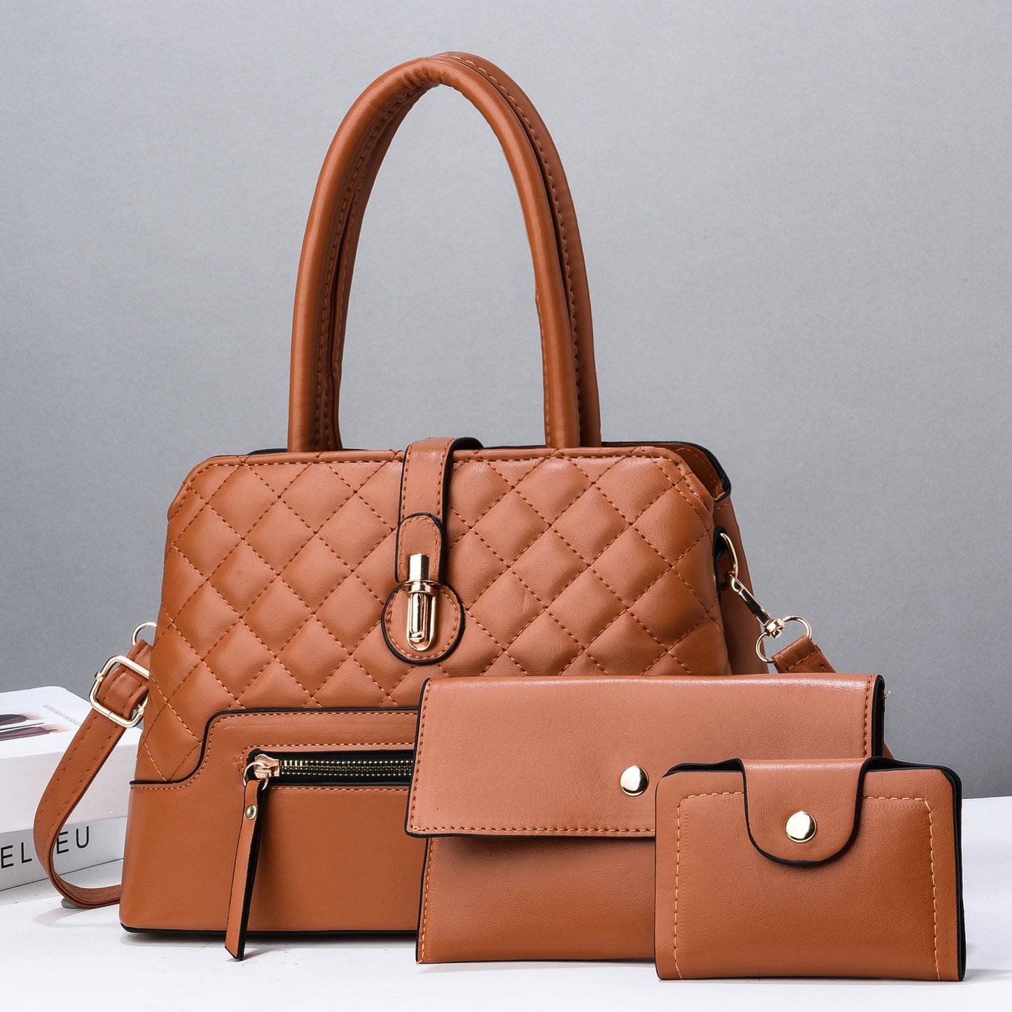 Women's Three-piece Set Tide Simple Shell Embroidered Bags
