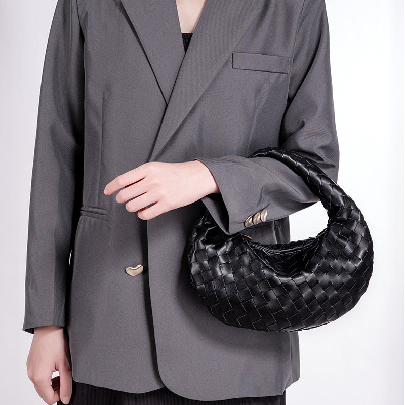 Women's Cloud Dumpling Underarm Large Capacity Croissant Knotted Women's Handbag