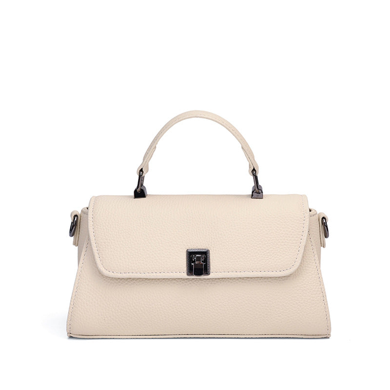 Women's Leather Commute Simple Fashion First Layer Women's Messenger Bag