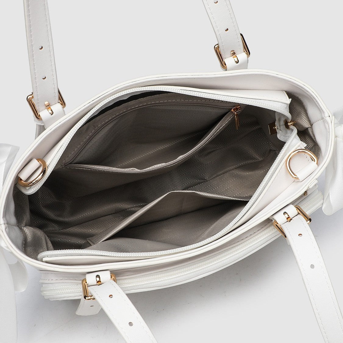 Female Minority Ballet Wind Pain Fresh Bow Ribbon Large Capacity Bags