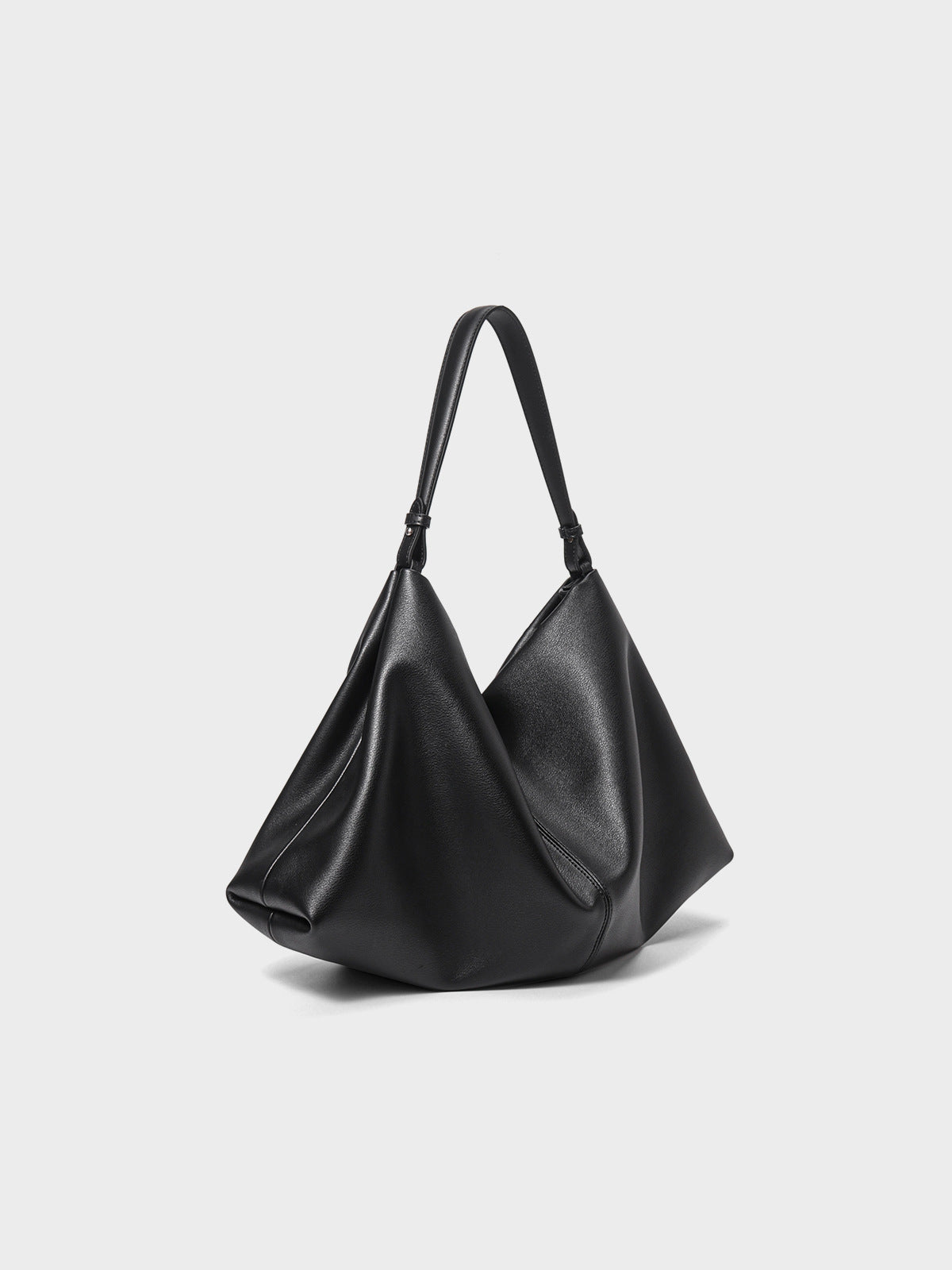 Women's Large Capacity Niche High-grade Genuine Underarm Women's Leather Bag