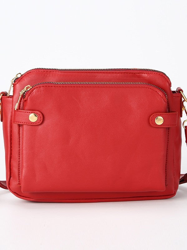 Women's & Men's Retro Leather Commuter High Sense Women's Messenger Bag
