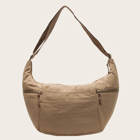 Women's Dumpling Large Capacity Croissant Commuter Nylon Women's Messenger Bag