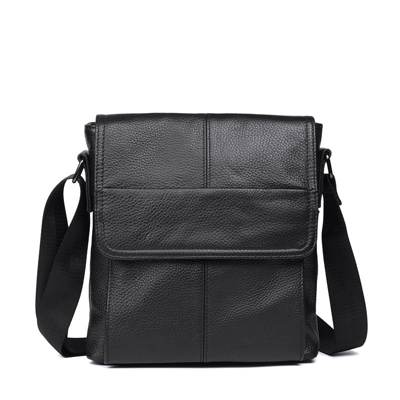 Men's Leather Portable Retro Textured Collection Men's Shoulder Bag
