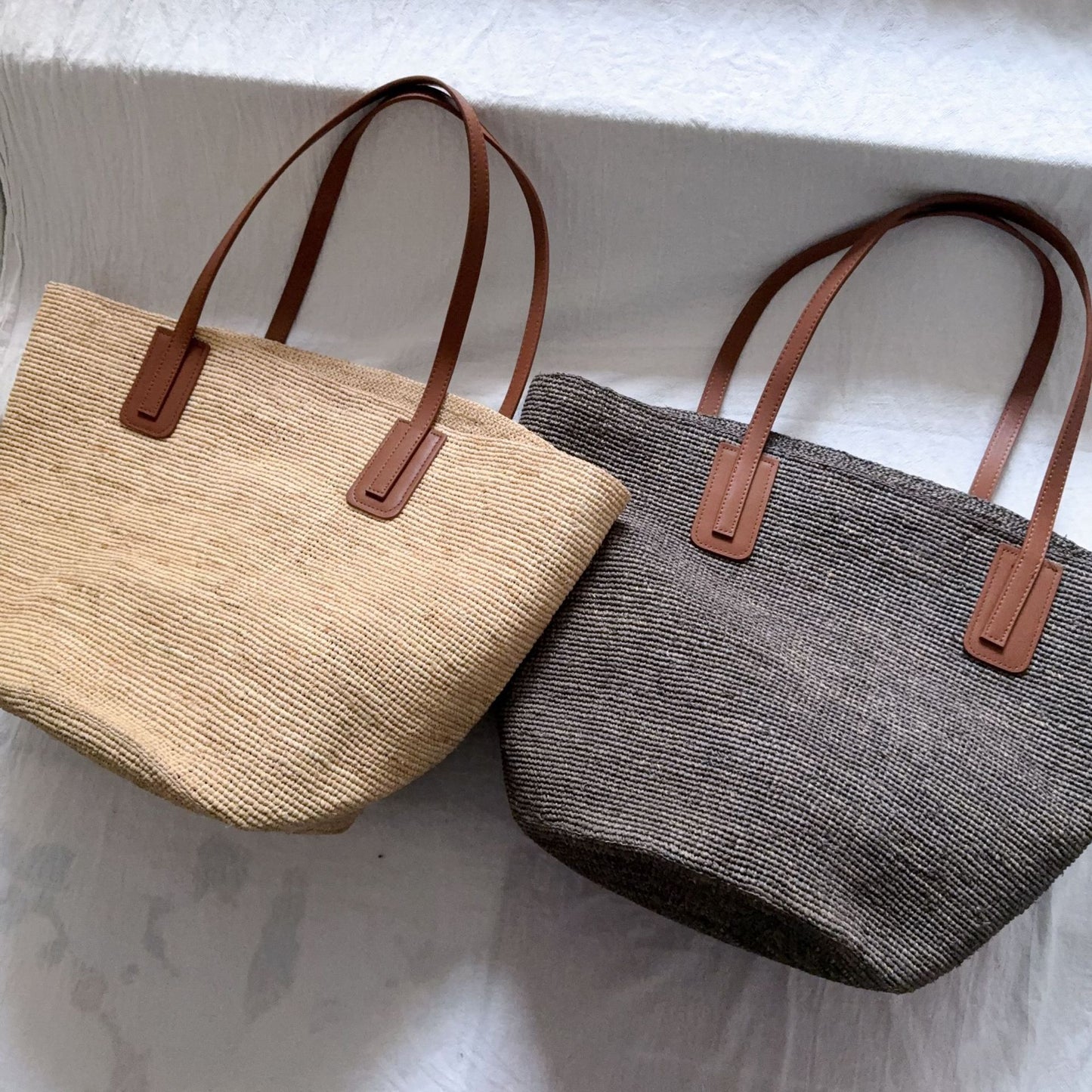 Women's Raffia Woven Straw Summer Commuter Large Capacity Versatile Stylish Bags