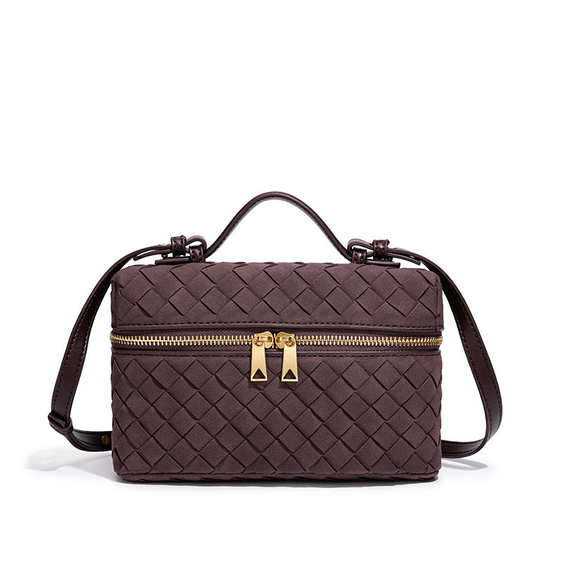Graceful Women's Woven Lunch Box Portable Women's Handbag