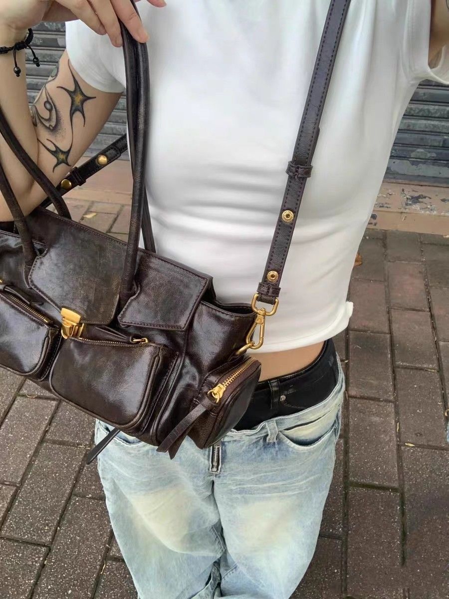 Hot Portable Motorcycle Western Style Commuter Fashion Large Bags