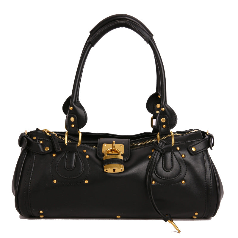 Women's Fashion Underarm Vintage Rivet Chloe Paddington Women's Shoulder Bag