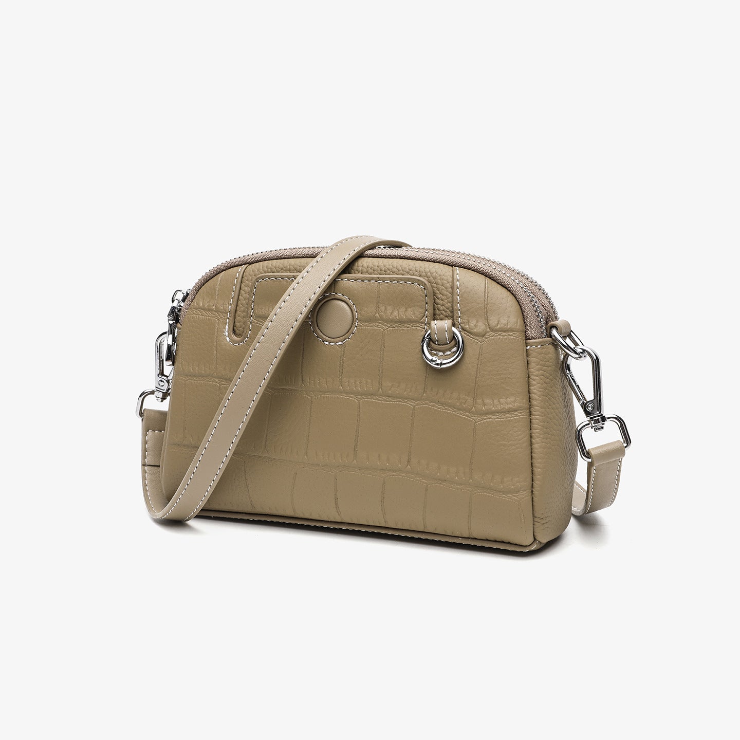 First Layer Leather Everyday Fashion Commuter Women's Messenger Bag