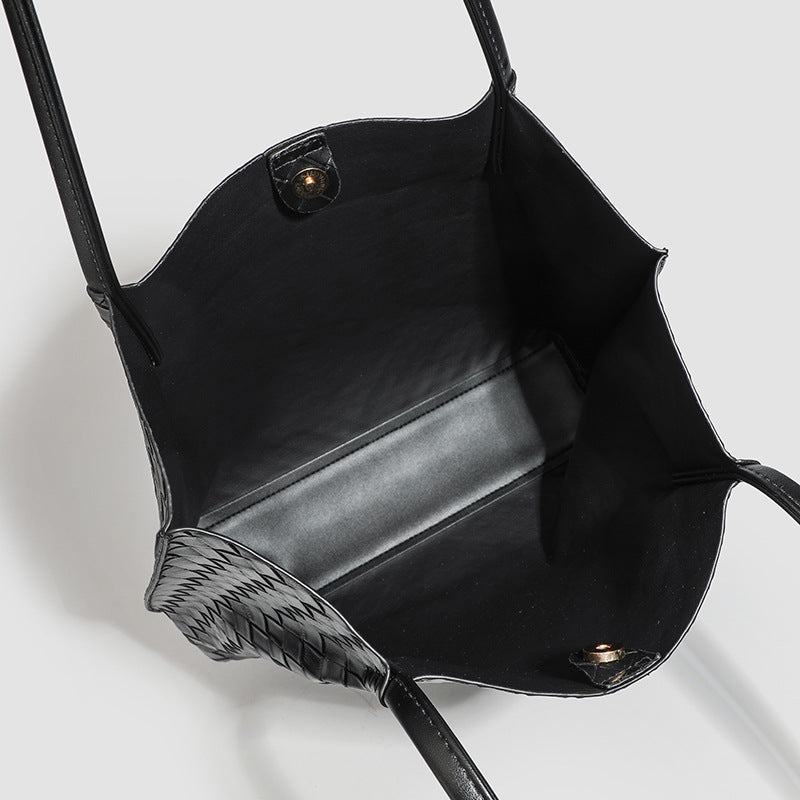Women's Summer Handmade Woven Light Luxury Simplicity Commuter High-grade Food Women's Shoulder Bag