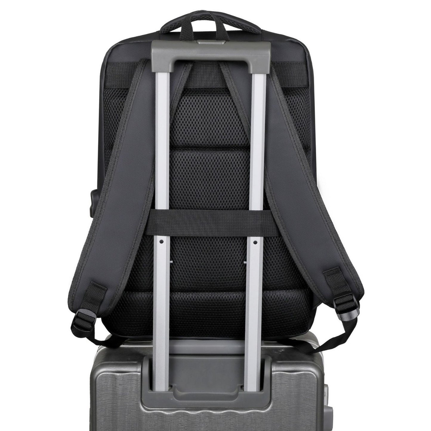 Men's Simple Multifunctional Computer Large Capacity Rechargeable Business Backpack