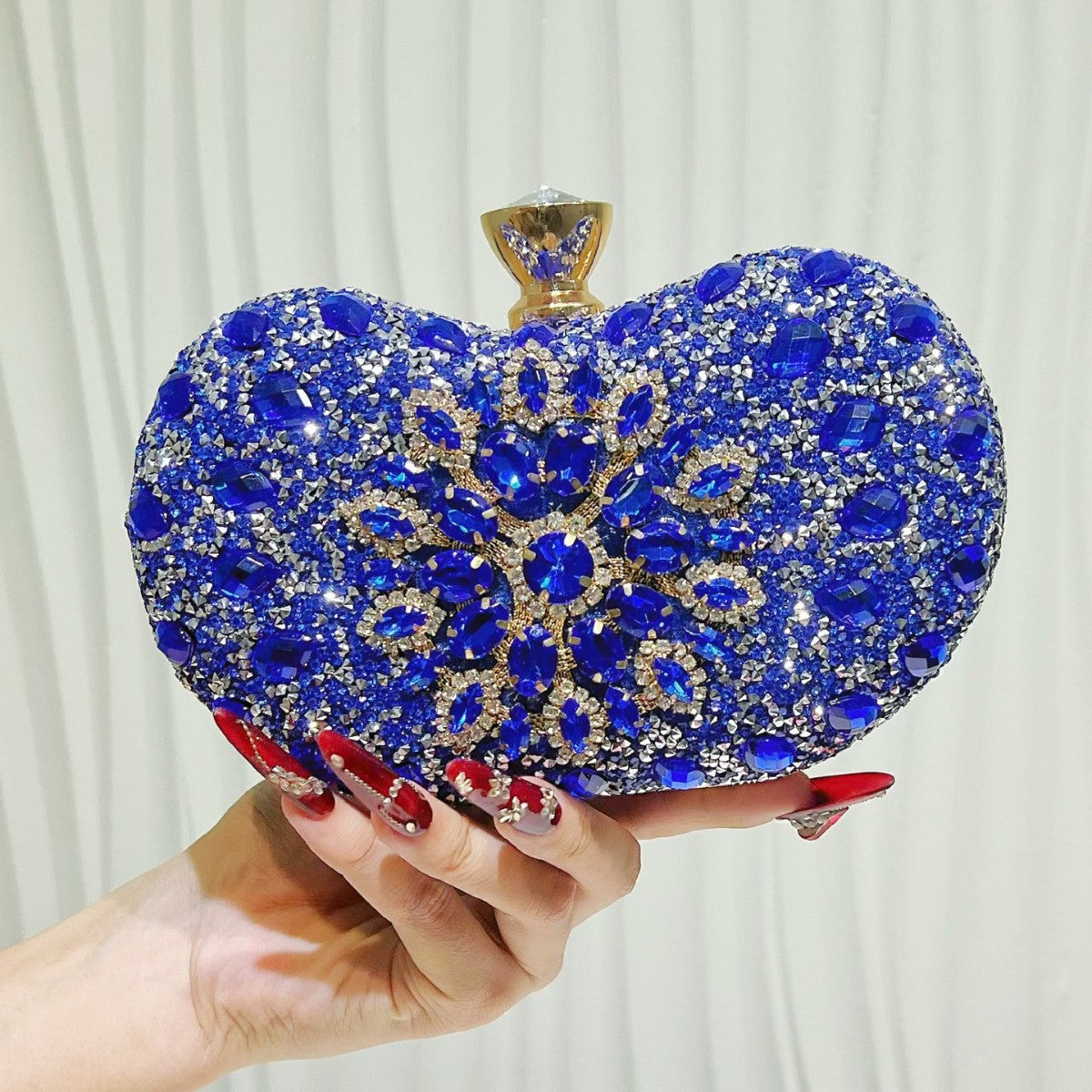 Women's Wedding Clutch Flower Portable With Cheongsam Dinner Bag