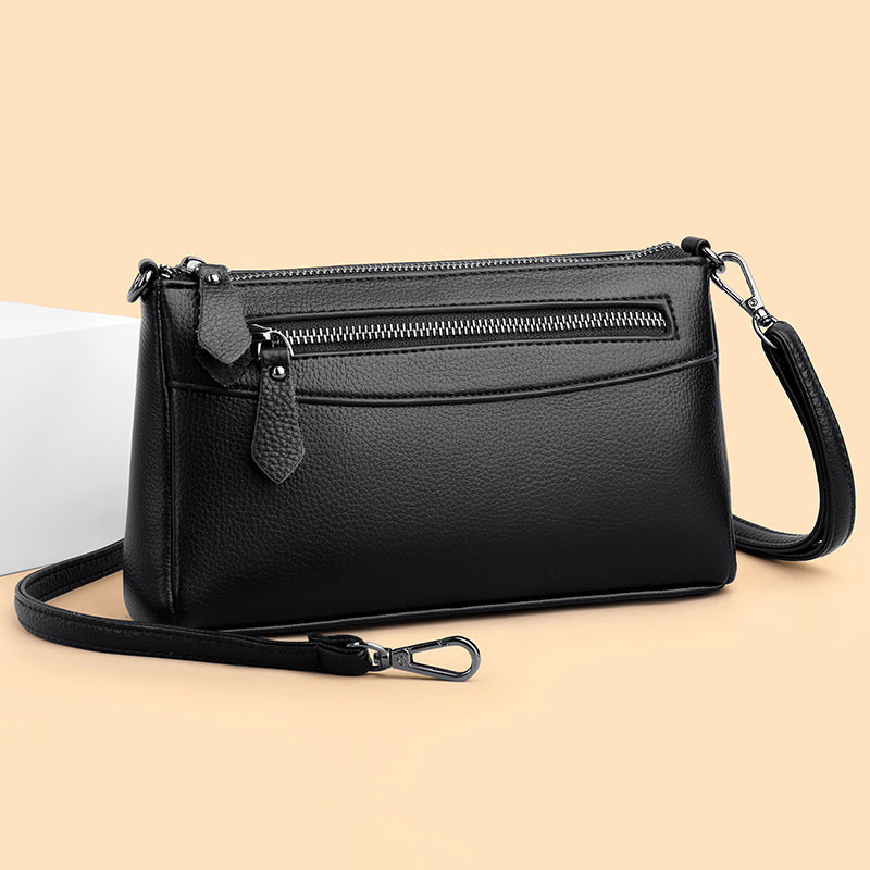 Charming Women's Live Broadcast Mother's Textured Women's Messenger Bag