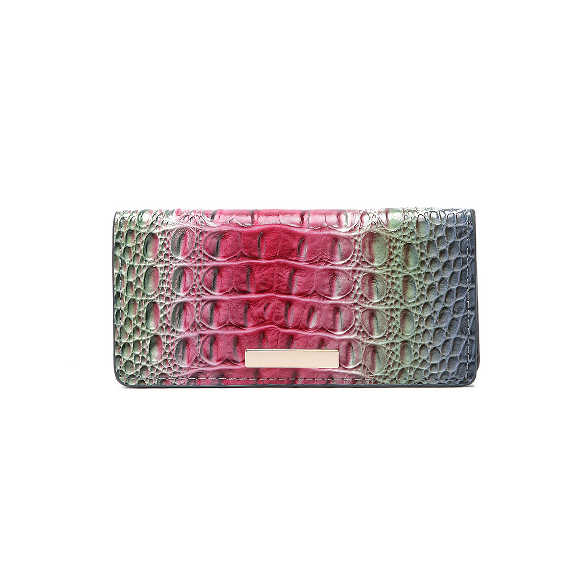 Women's Fashion Retro Crocodile Pattern Brahmin Women's Clutch