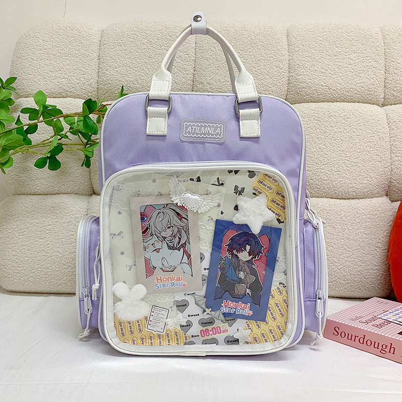 Large Food Intake Female Junior High Capacity Backpacks