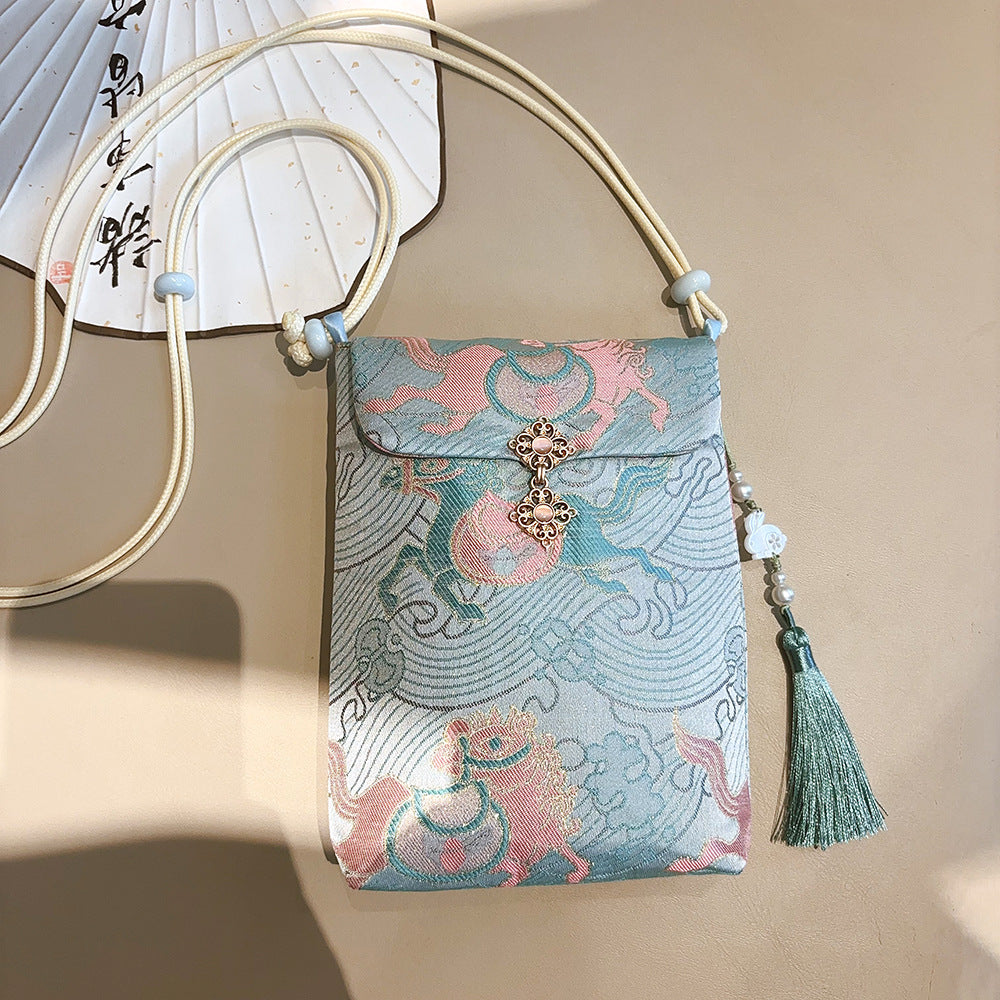 Pretty New Brocade Walking Chinese Style Bags