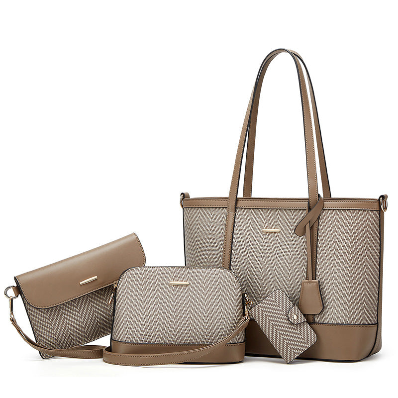 Women's Trendy Fashion Combination Large Capacity Women's Shoulder Bag