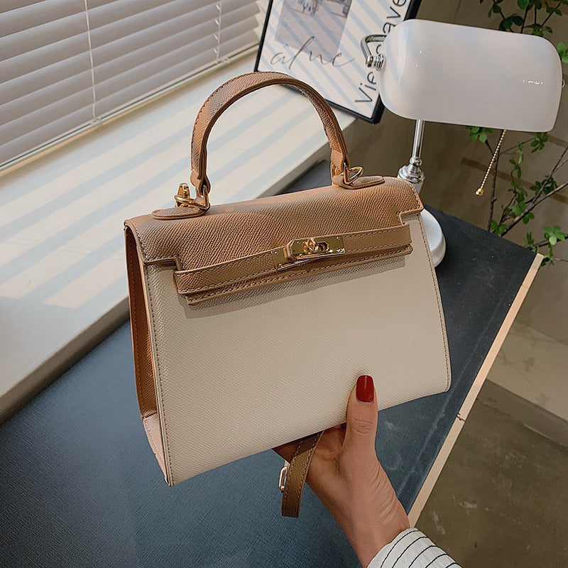 Women's Second Generation Medium Contrast Color High Women's Handbag