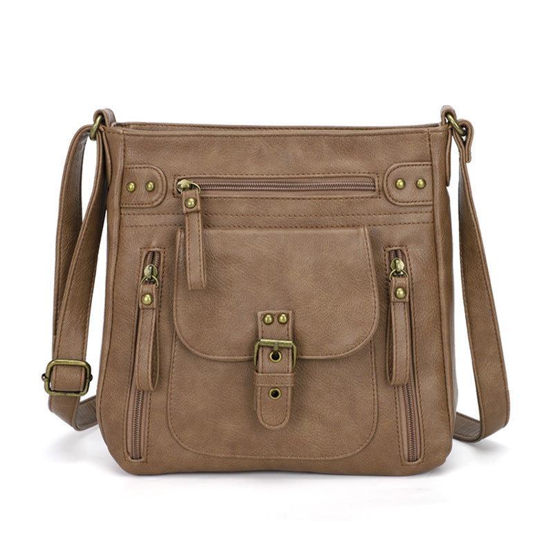 Pretty Elegant Women's Vertical Fashion Retro Small Square Bags