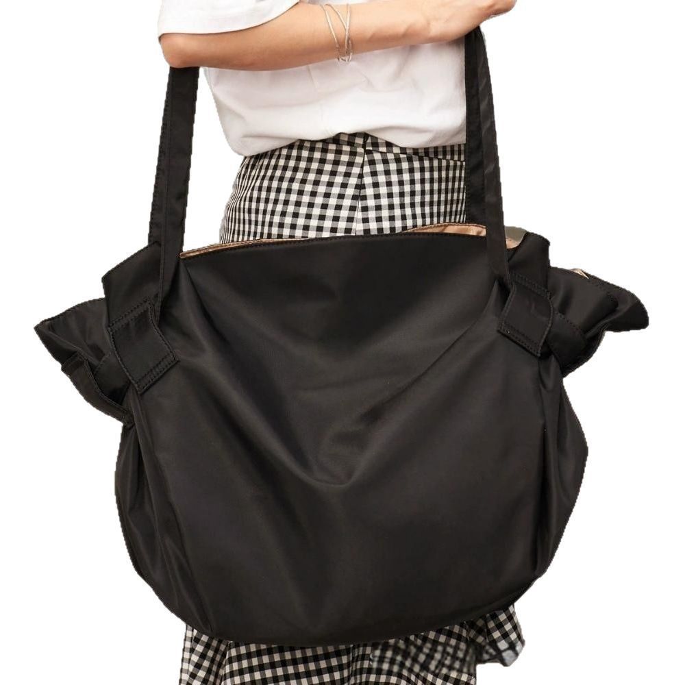 Women's Nylon Camping Lightweight Fashion Commuter Tote Bags