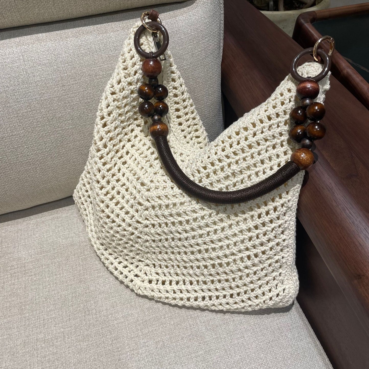 Large Capacity Female Underarm Woven Fashion Women's Shoulder Bag