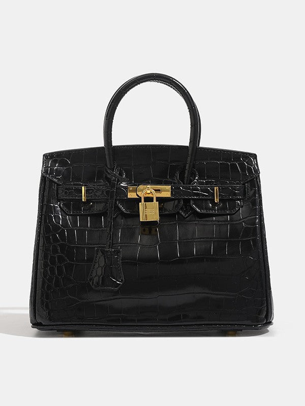 Women's Crocodile Pattern Light Luxury Large Capacity Women's Messenger Bag