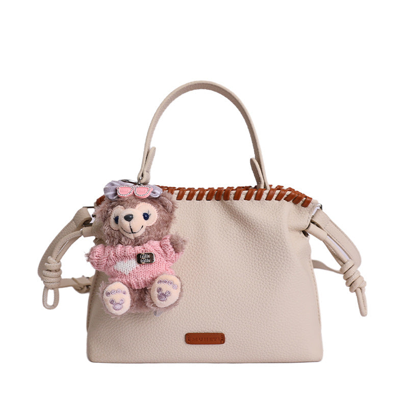 Korean Style Versatile Lucky Stitching Fresh Bags
