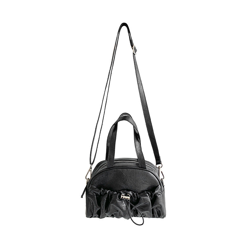 Women's Large Capacity Design Pleated Korean Fashion Handbags