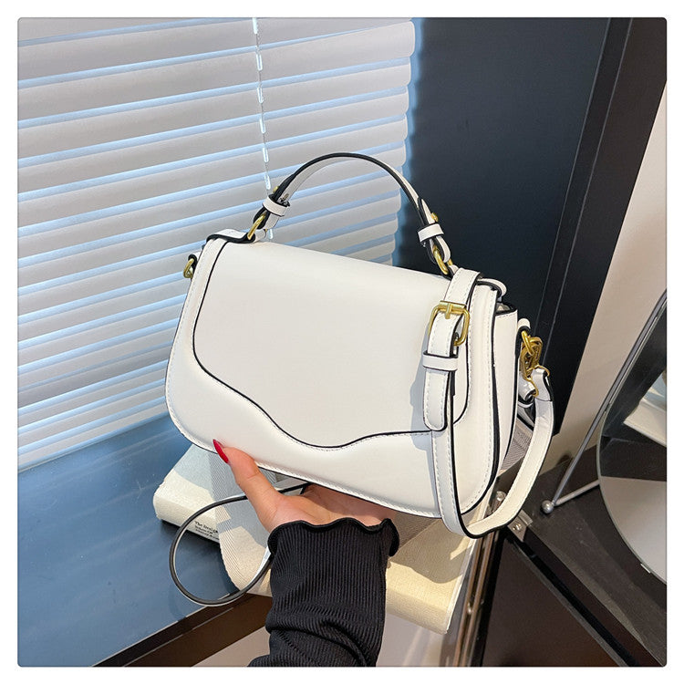 Women's Autumn Fashion Commuter Leisure Saddle Women's Messenger Bag