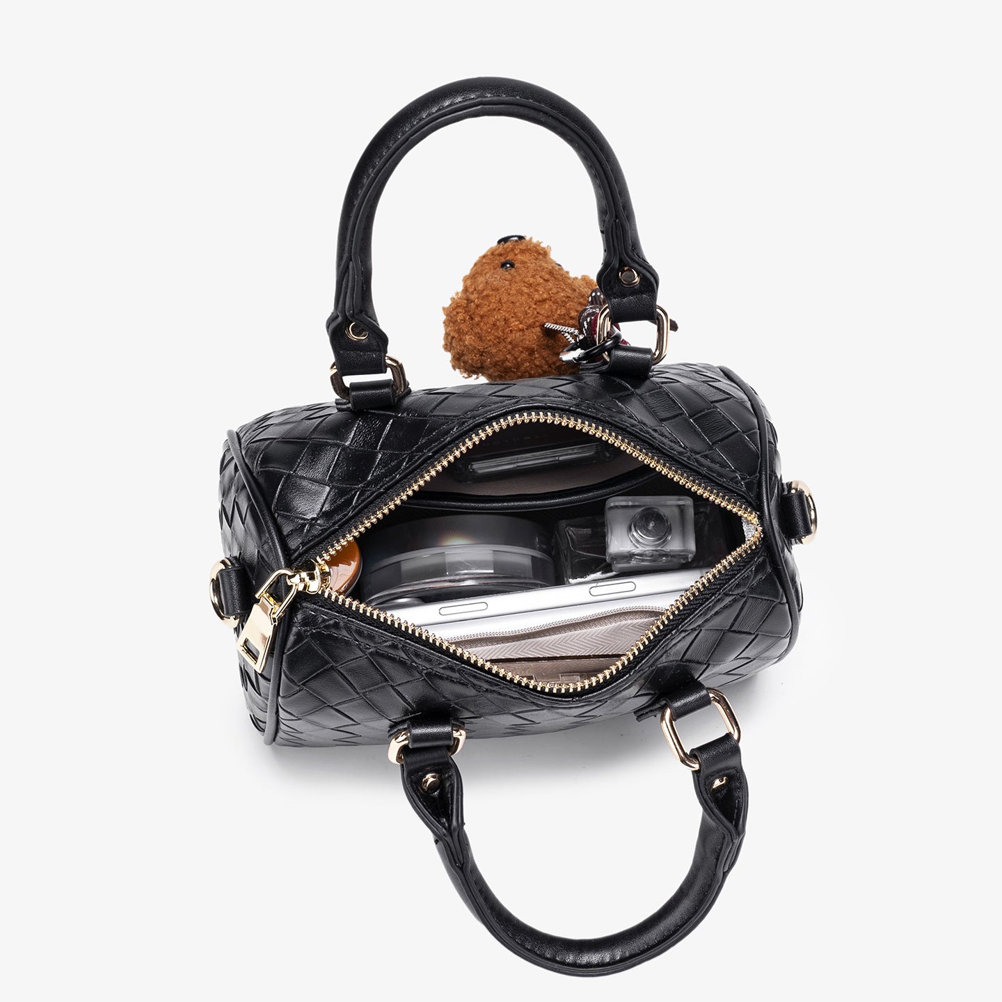 Women's Simple Summer Hand Holding Mom Style Large Women's Shoulder Bag