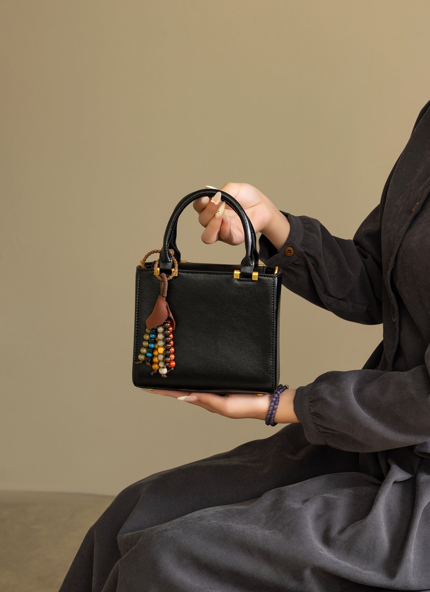 Women's Date Versatile Niche Advanced Texture With Pendant Bags
