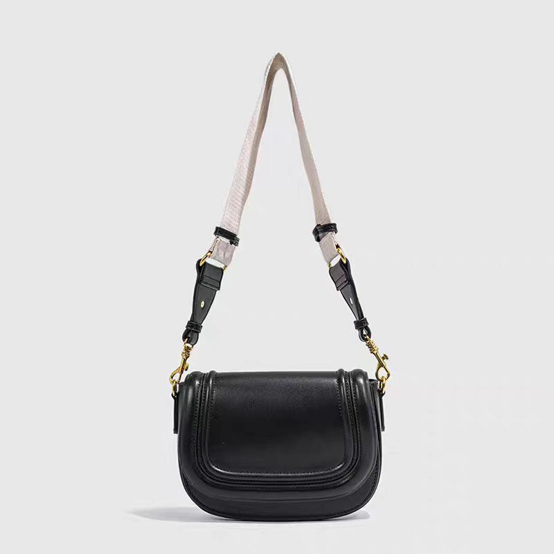 Elegant Fashion Saddle Trendy High-grade Underarm Women's Handbag