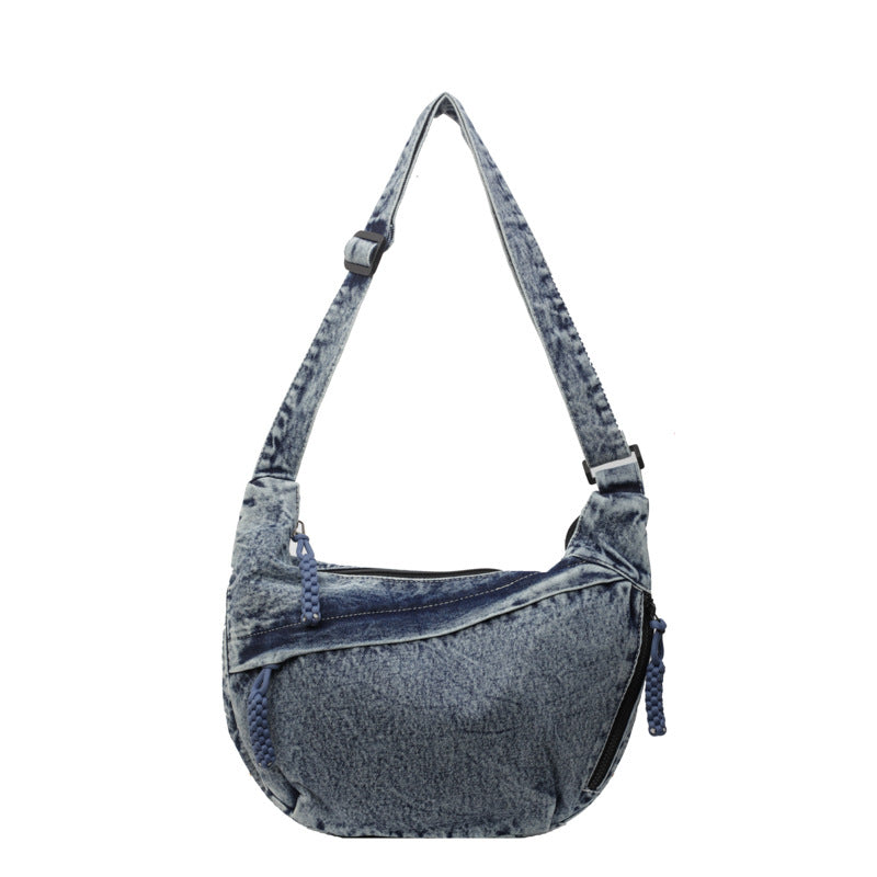 Women's Summer Large Capacity Dumpling Korean Camp Shoulder Bags