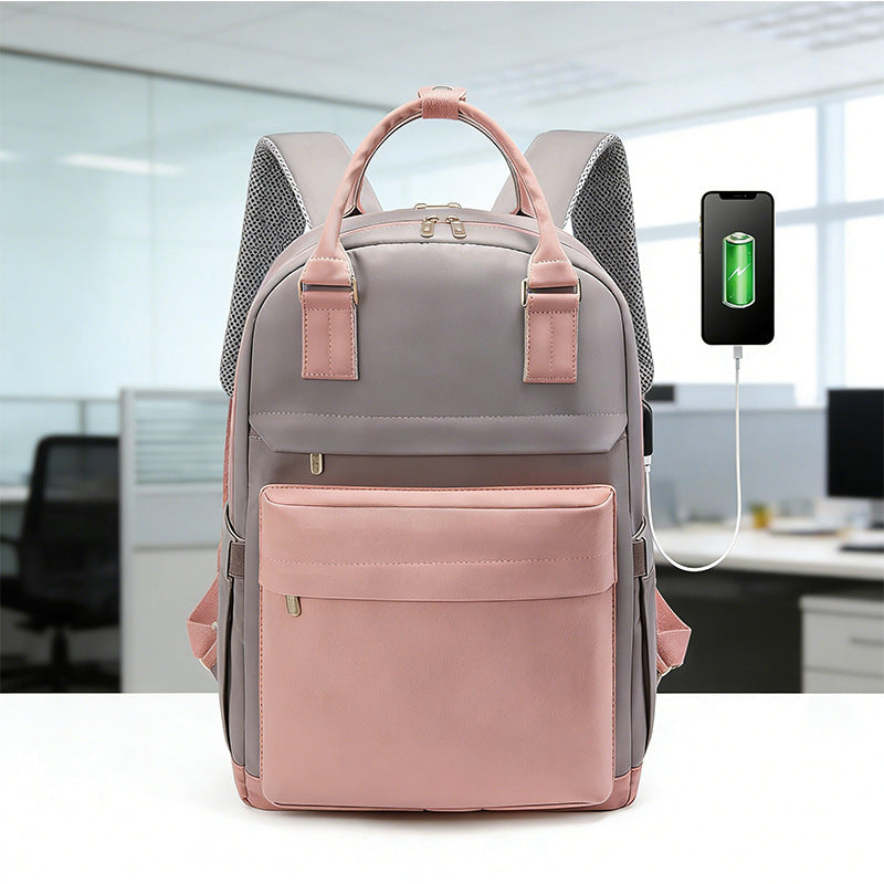 Fashion Female Commuter Computer Large Capacity Leisure Backpack