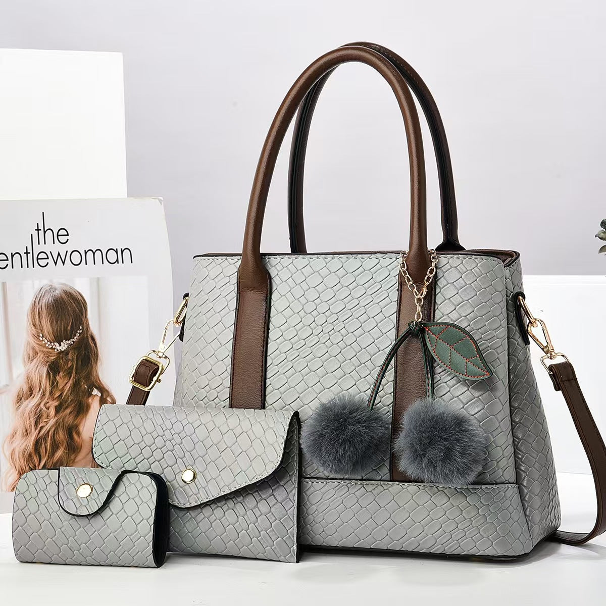 Women's Elegant Large Capacity Portable Fashionable Women's Shoulder Bag