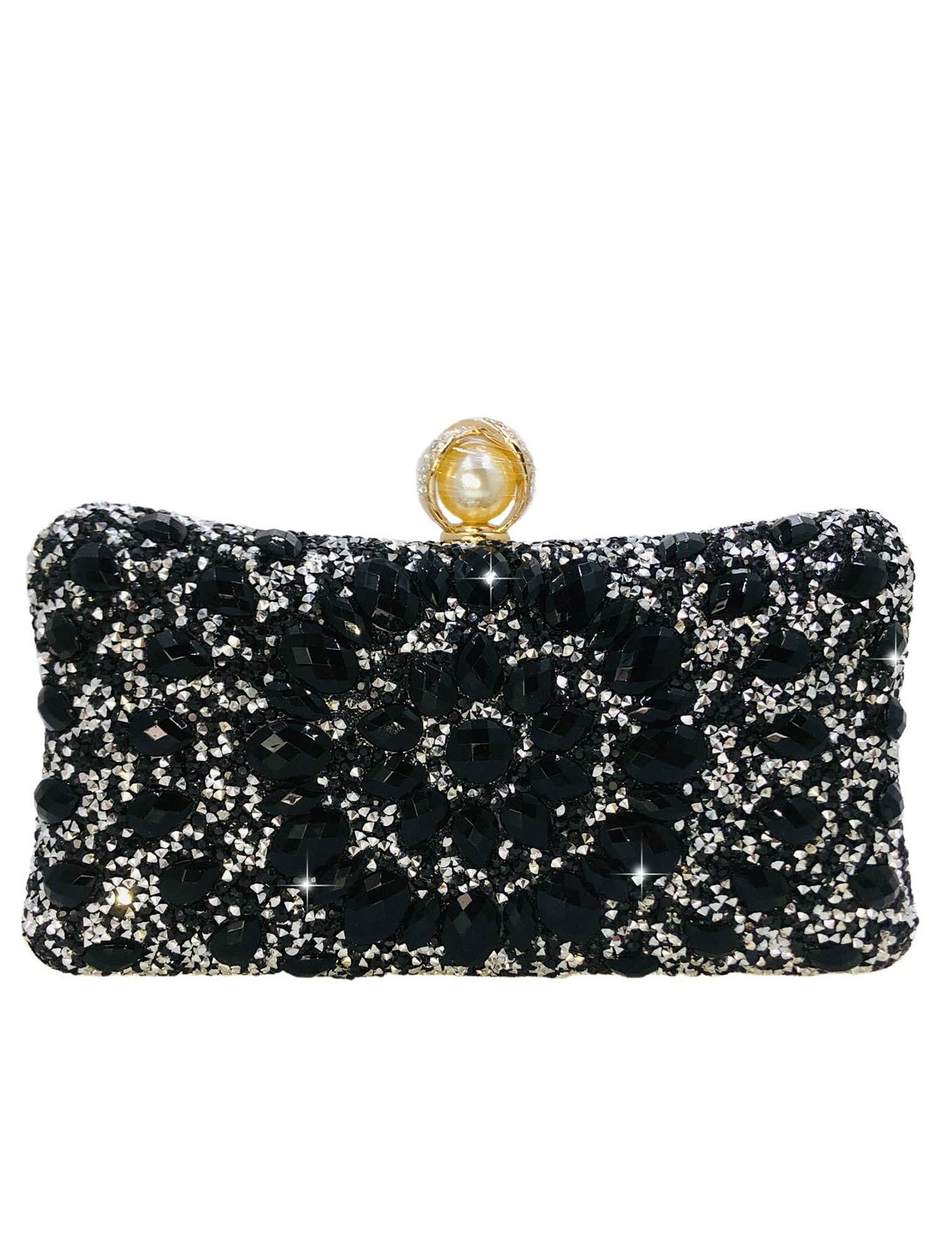 Women's Sunflower Fashion Banquet Clutch Dress Diamond Evening Bags
